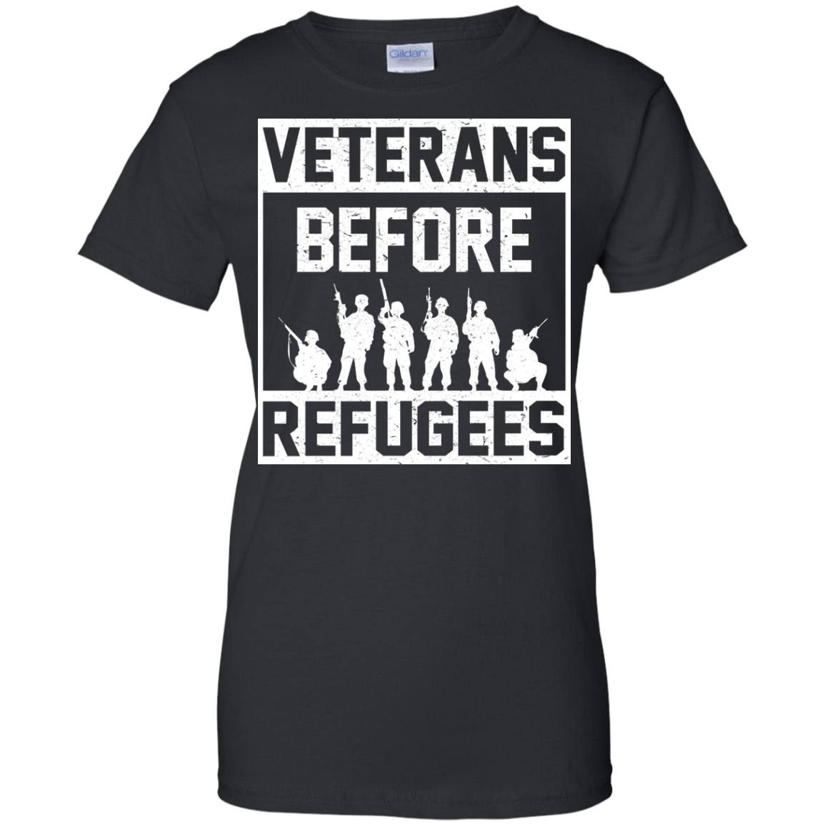 Veterans Before Refugees Shirt, Hoodie, Tank - TeeDragons