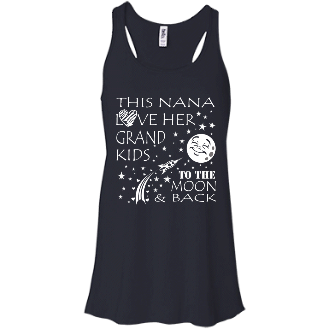 This Nana Love Her Grand Kids To The Moon & Back Shirt, Hoodie, Tank - TeeDragons