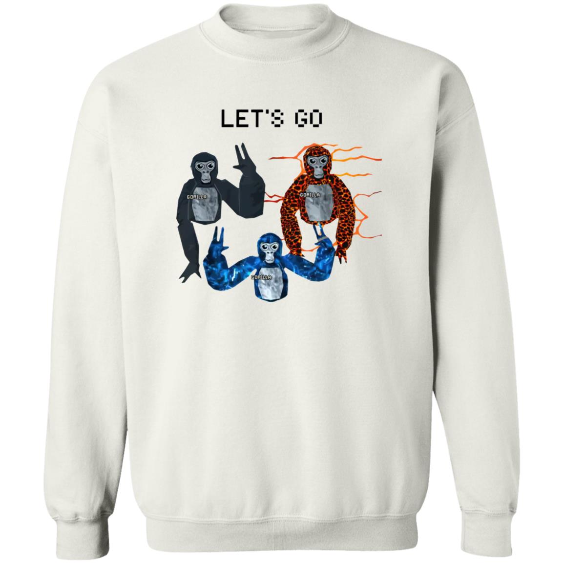 Gorilla Tag Monke Vr Gamer Let’s Go Shirt