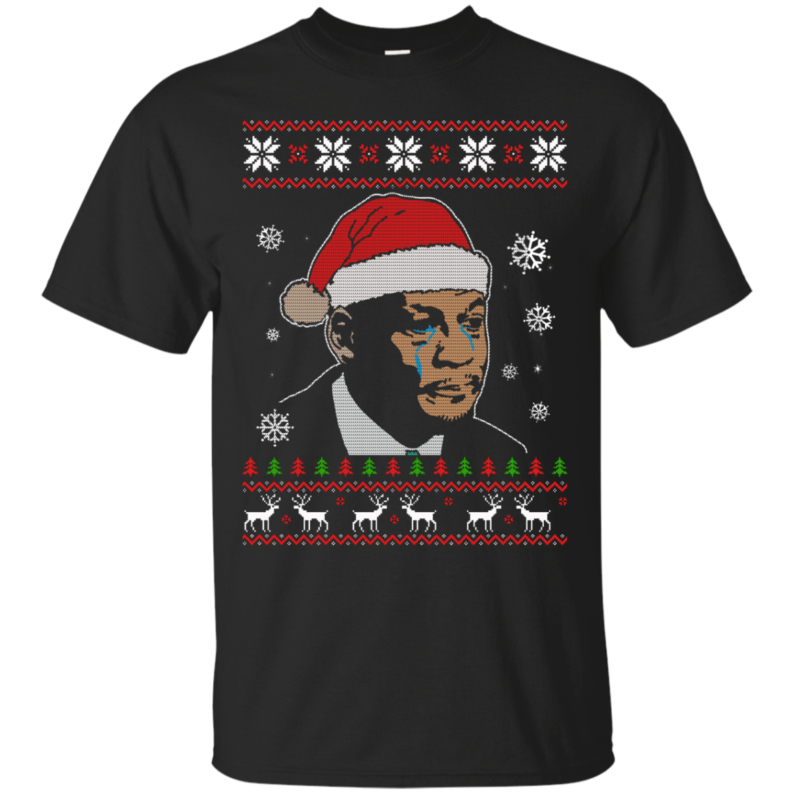 Crying Jordan Christmas Sweater, Shirt, Hoodie - TeeDragons