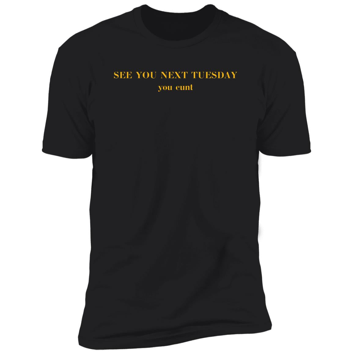 See You Next Tuesday You Cunt Shirt