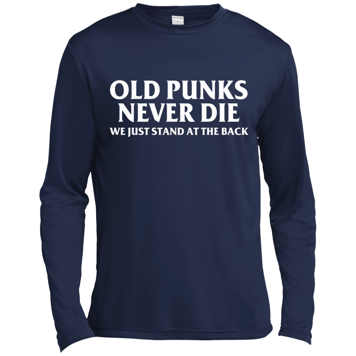 Old Punks Never Die We Just Stand At The Back T-Shirt - TeeDragons
