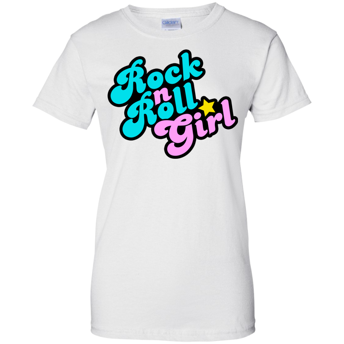 Rock n Roll Girl T-Shirt, Hoodie, Tank - TeeDragons