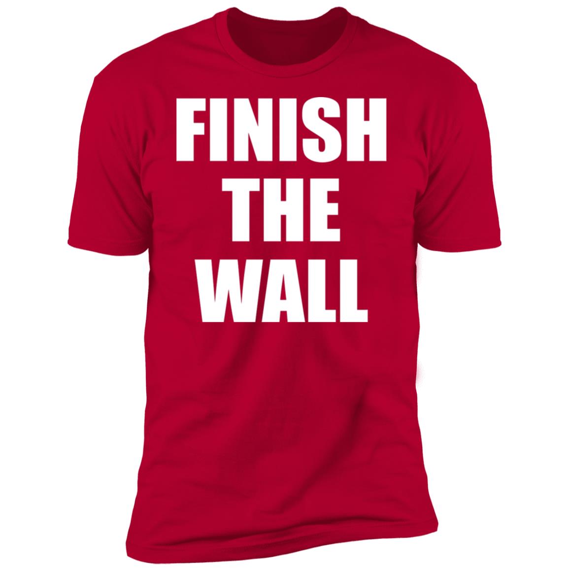 Finish the wall shirt