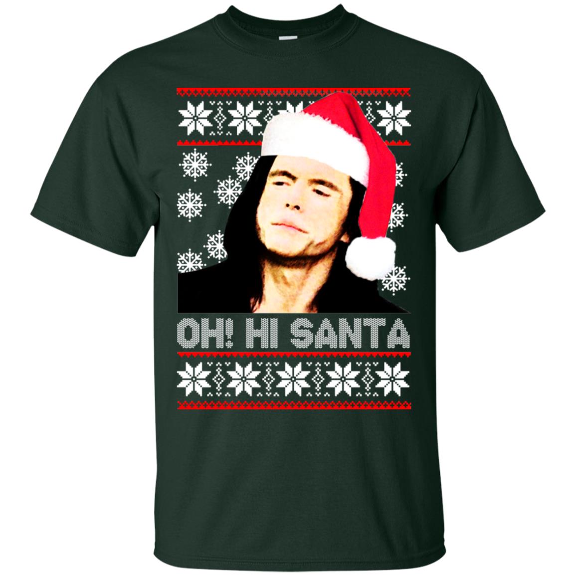 The Room Oh Hi Santa Christmas Sweater - TeeDragons