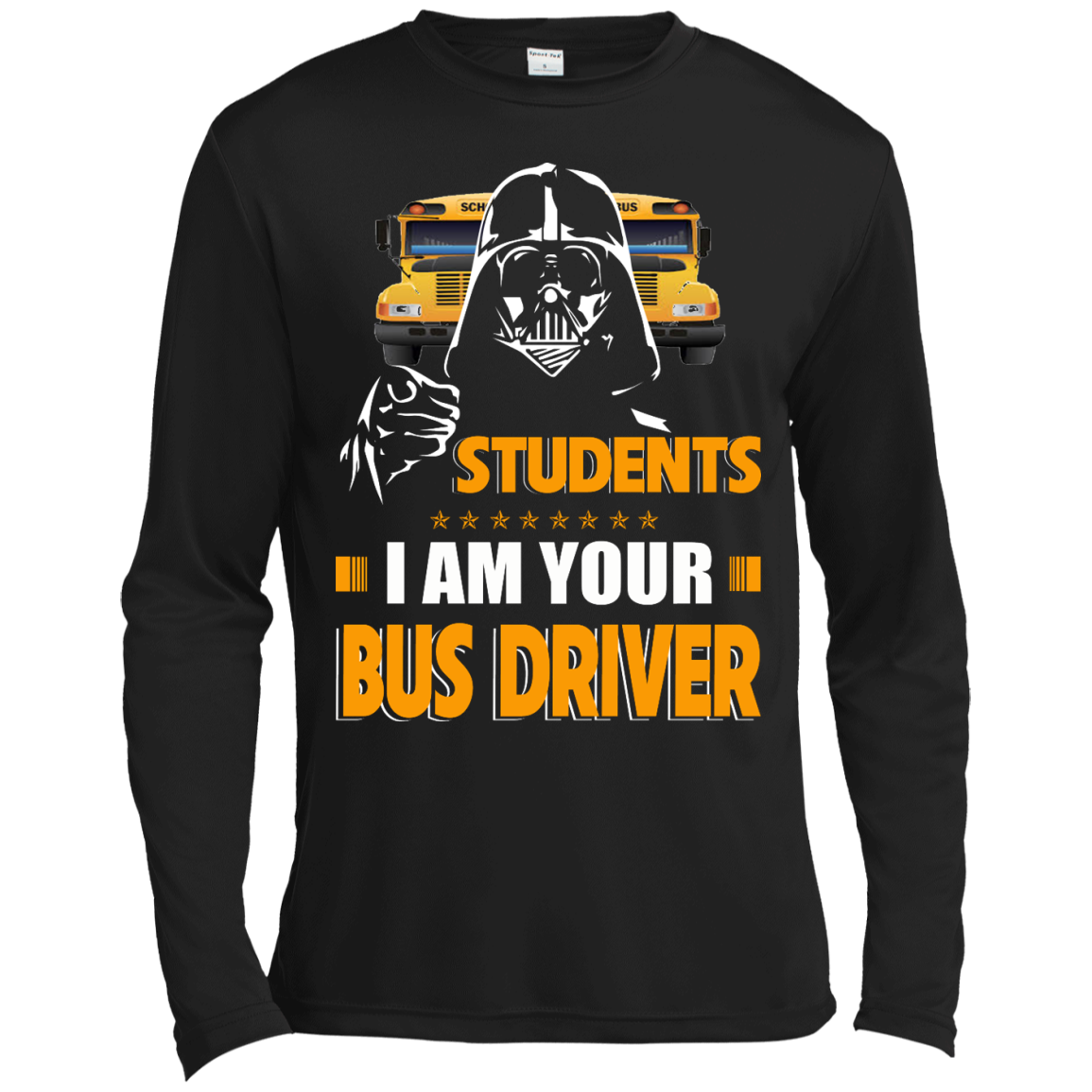 Students - I Am Your Bus Driver - Star Wars The Darkside T-Shirt - TeeDragons