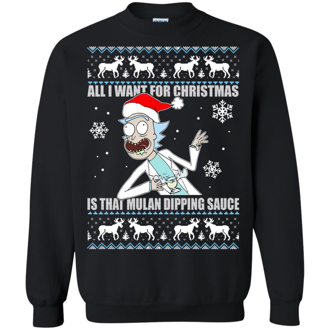 All I Want For Christmas Is Thai Mulan Dipping Sauce Sweater - TeeDragons