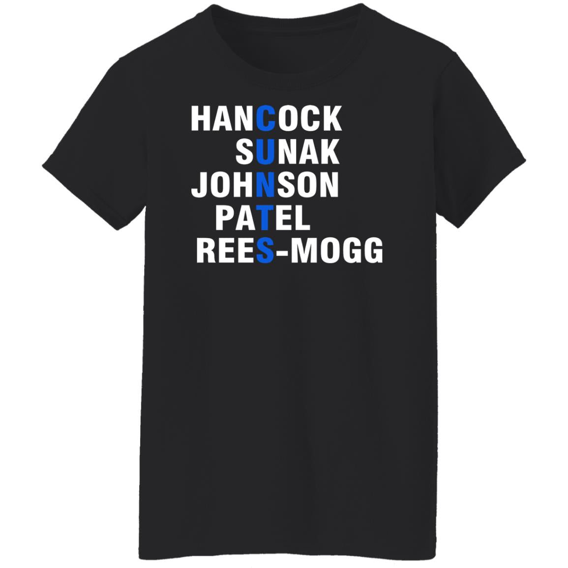 Hancock - Sunak - Johnson - Patel - Rees-mogg Shirt - TeeDragons