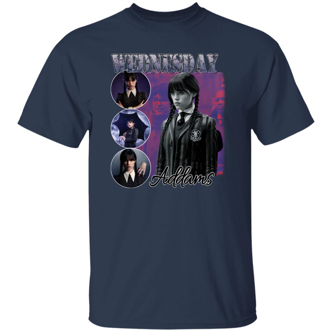 Wednesday Addams 90s Shirt