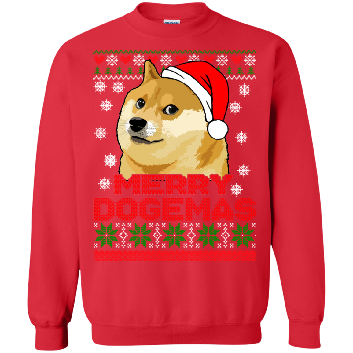 Merry Dogemas Christmas Sweater, Hoodie - TeeDragons