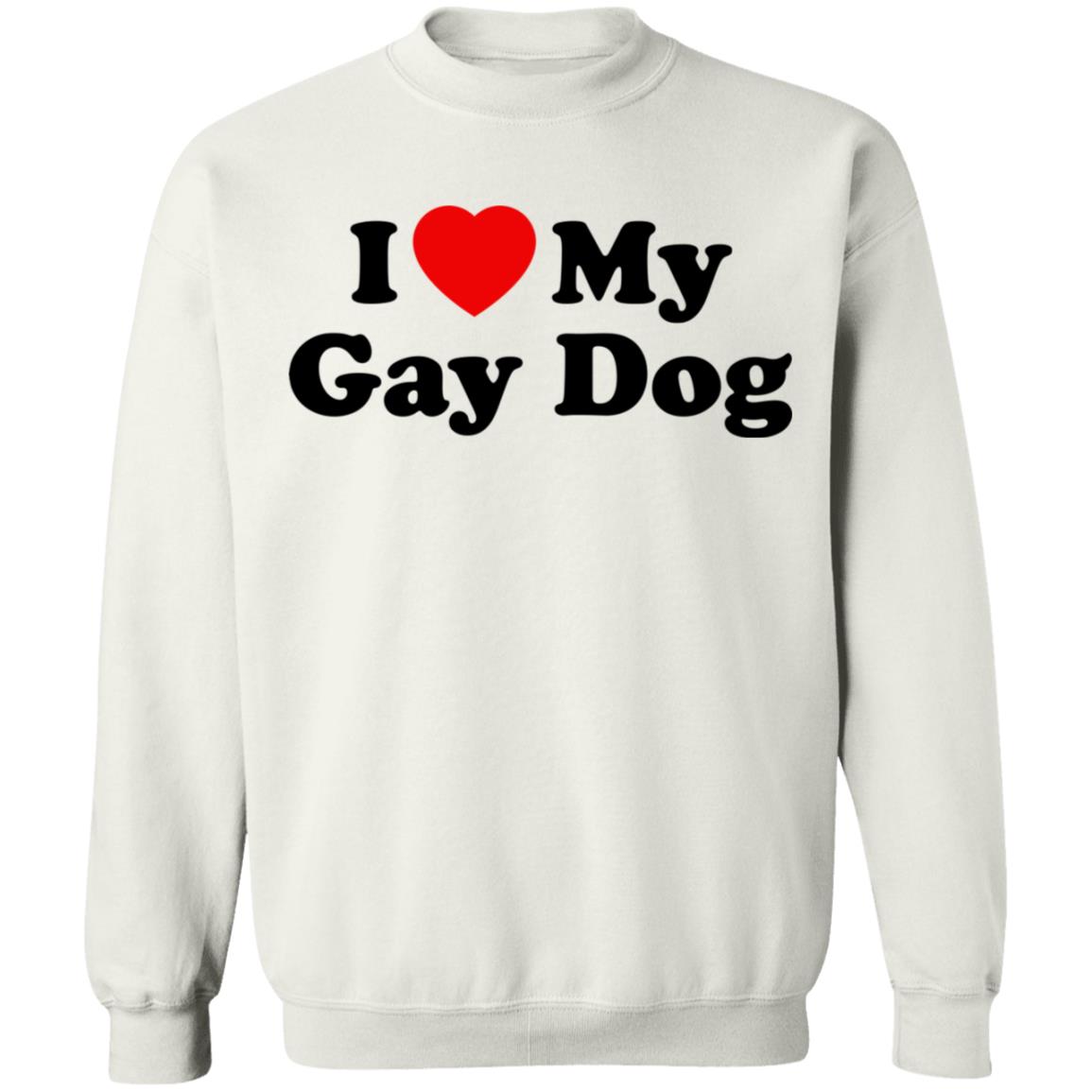 I Love My Gay Dog Shirt