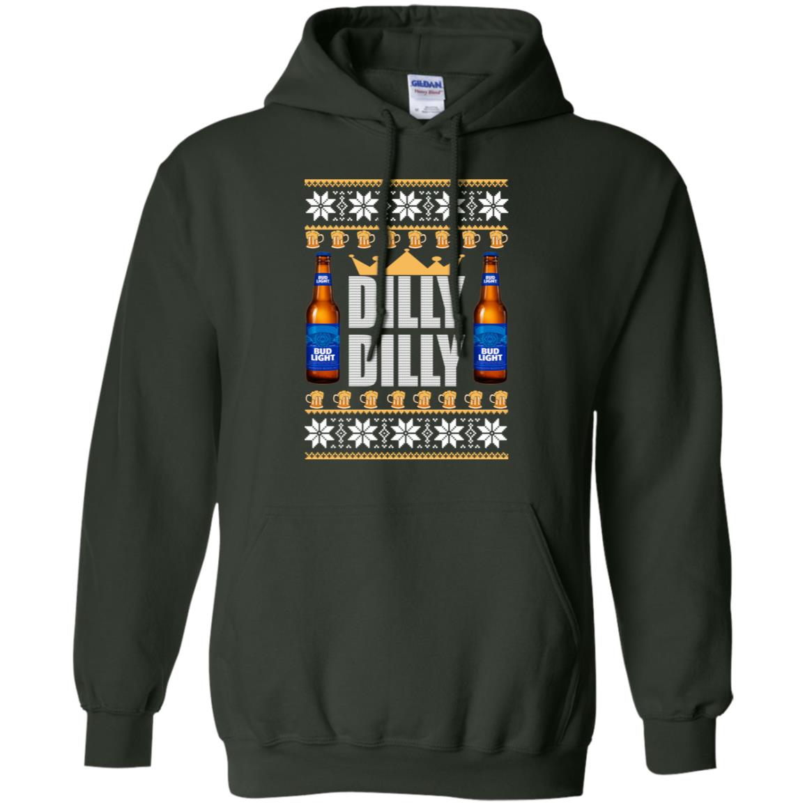 Bud Light Dilly Dilly Beer Christmas Sweater - TeeDragons