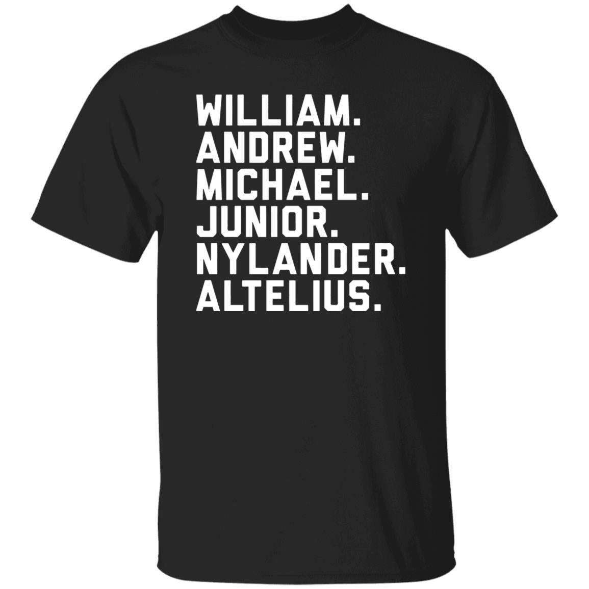 William Andrew Michael Junior Nylander Altelius Shirt