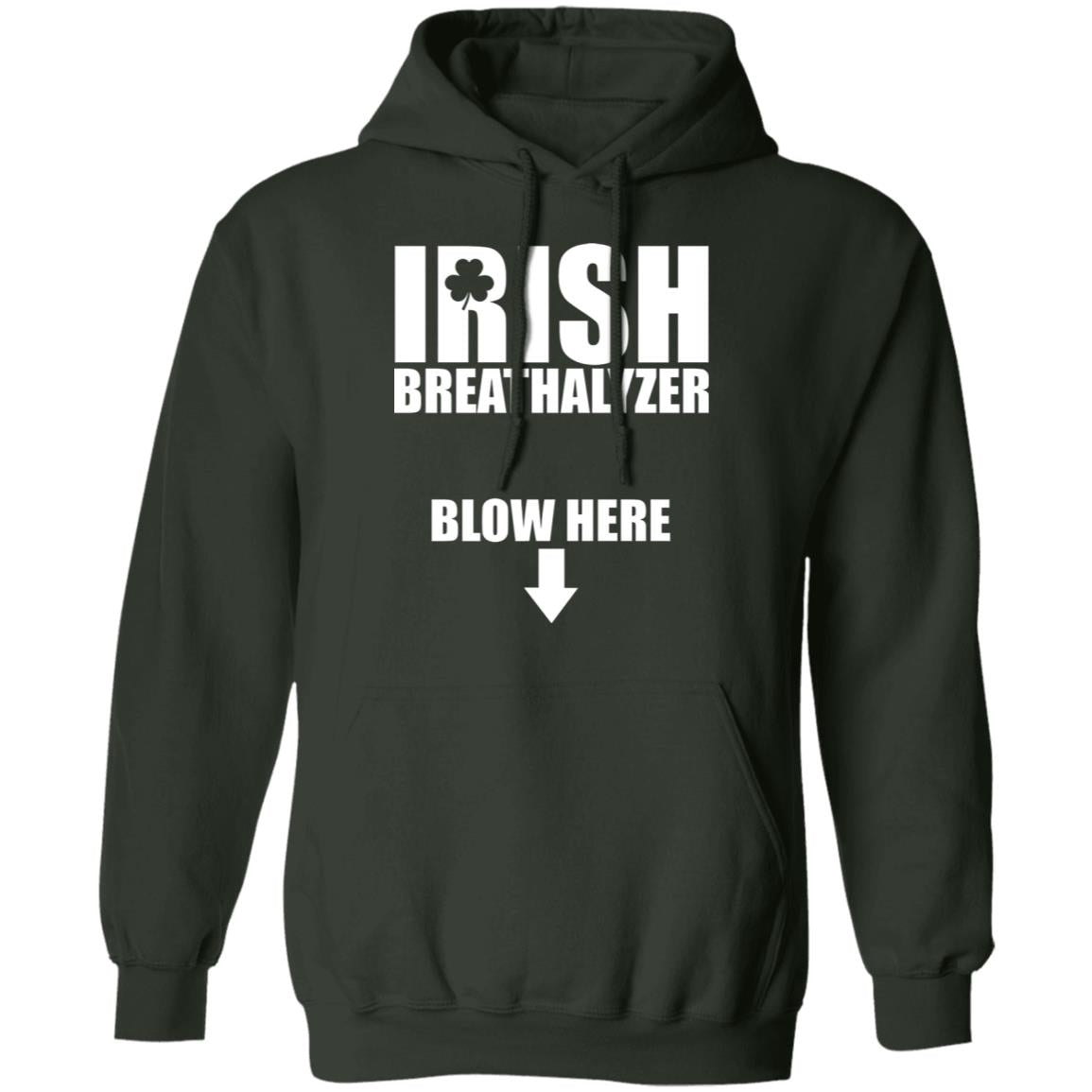 Irish breathalyzer blow here shirt