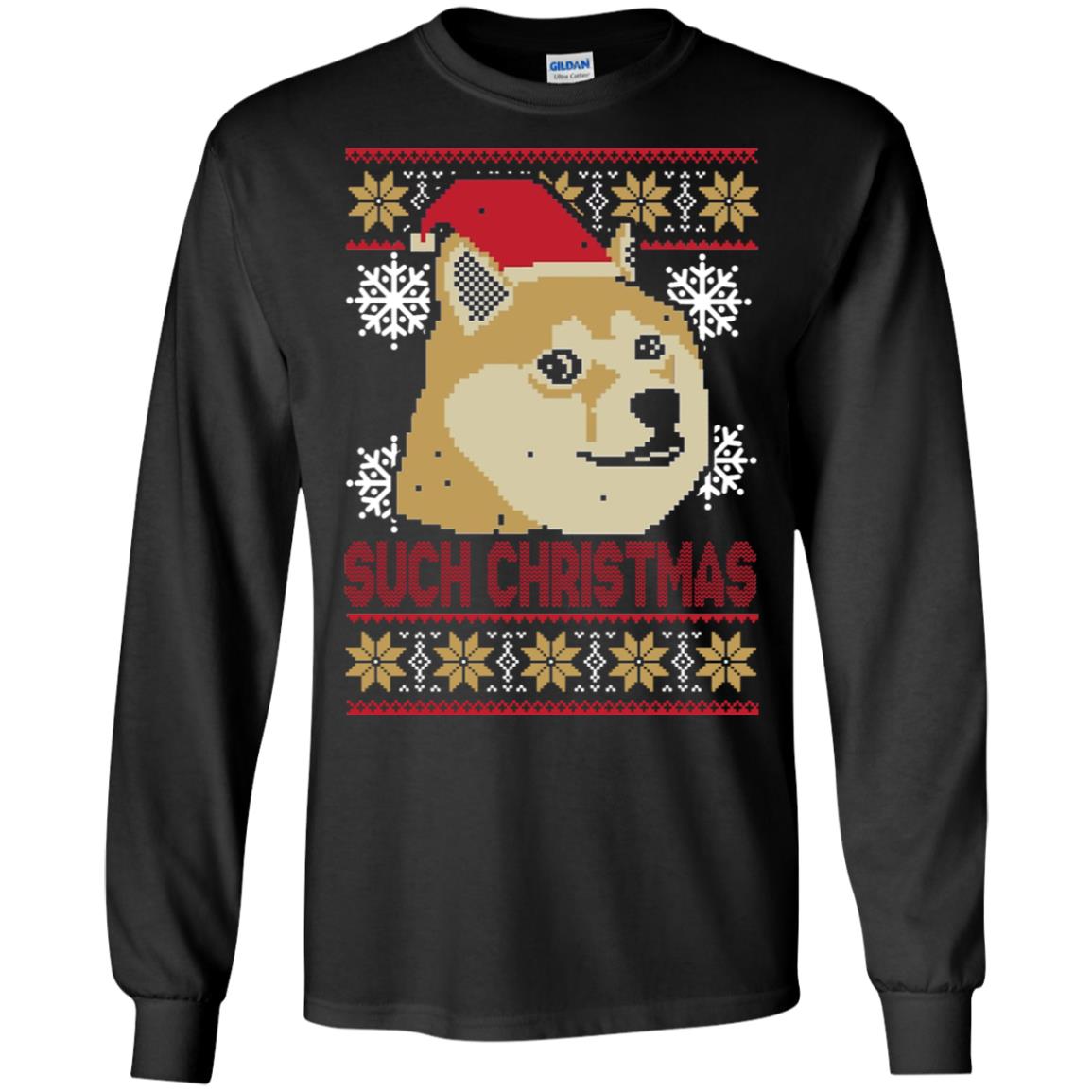 Doge – Such Christmas Ugly Sweater - TeeDragons