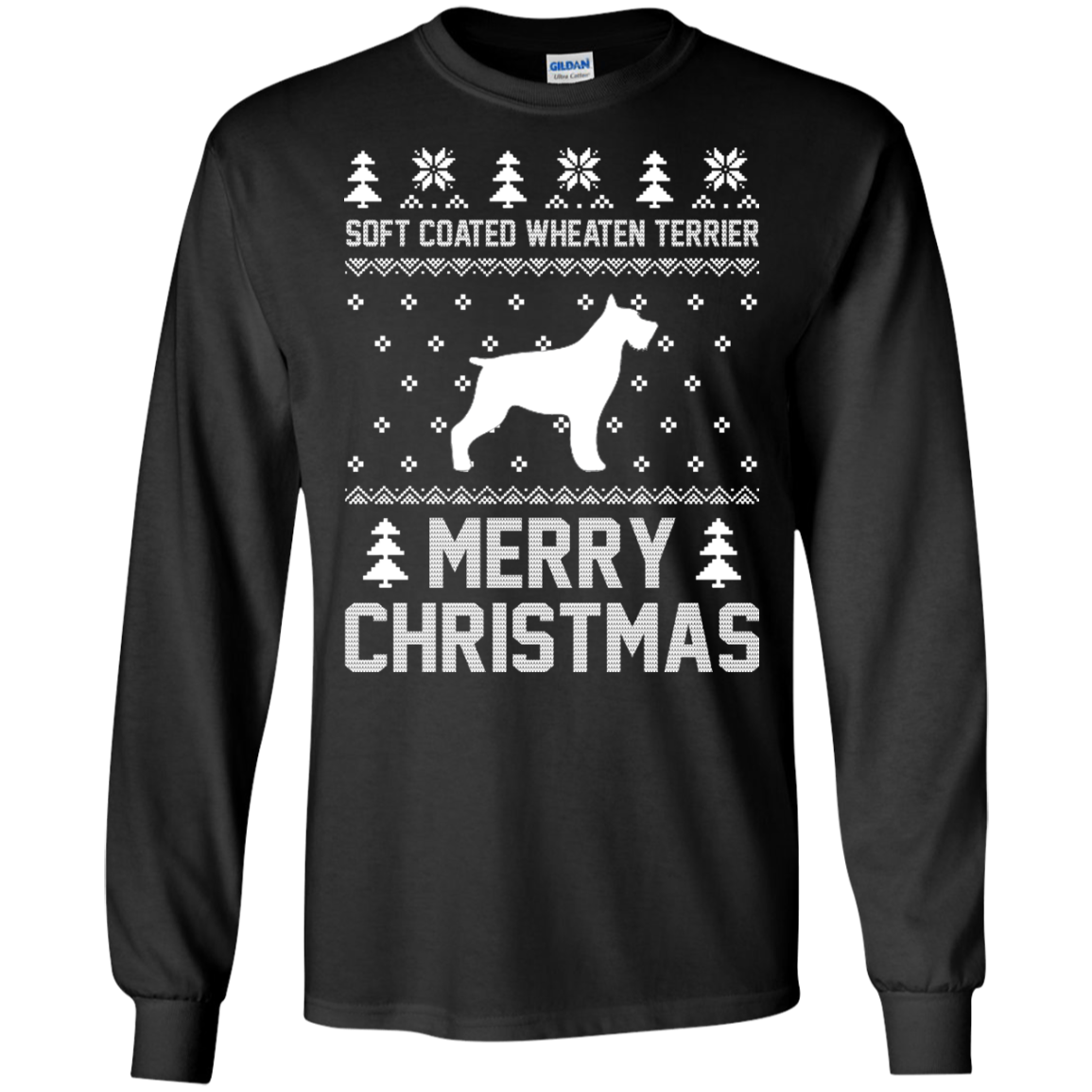 Soft Coated Wheaten Terrier Merry Christmas Sweater - TeeDragons