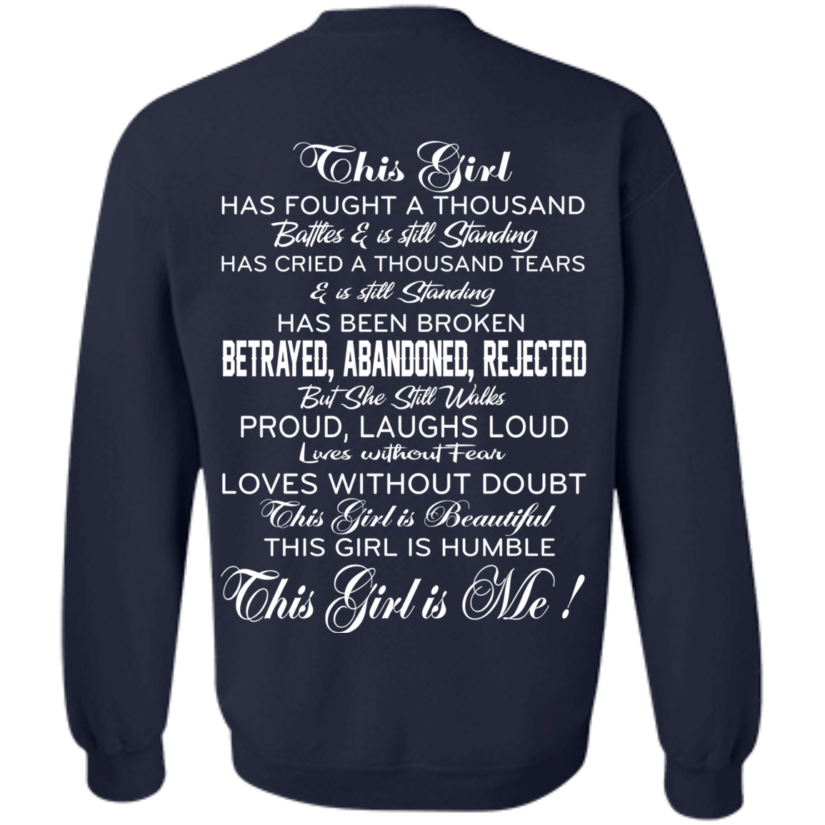 This Girl Is Beautiful, This Girl Is Humble Shirt, Hoodie, Tank - Back Design - TeeDragons