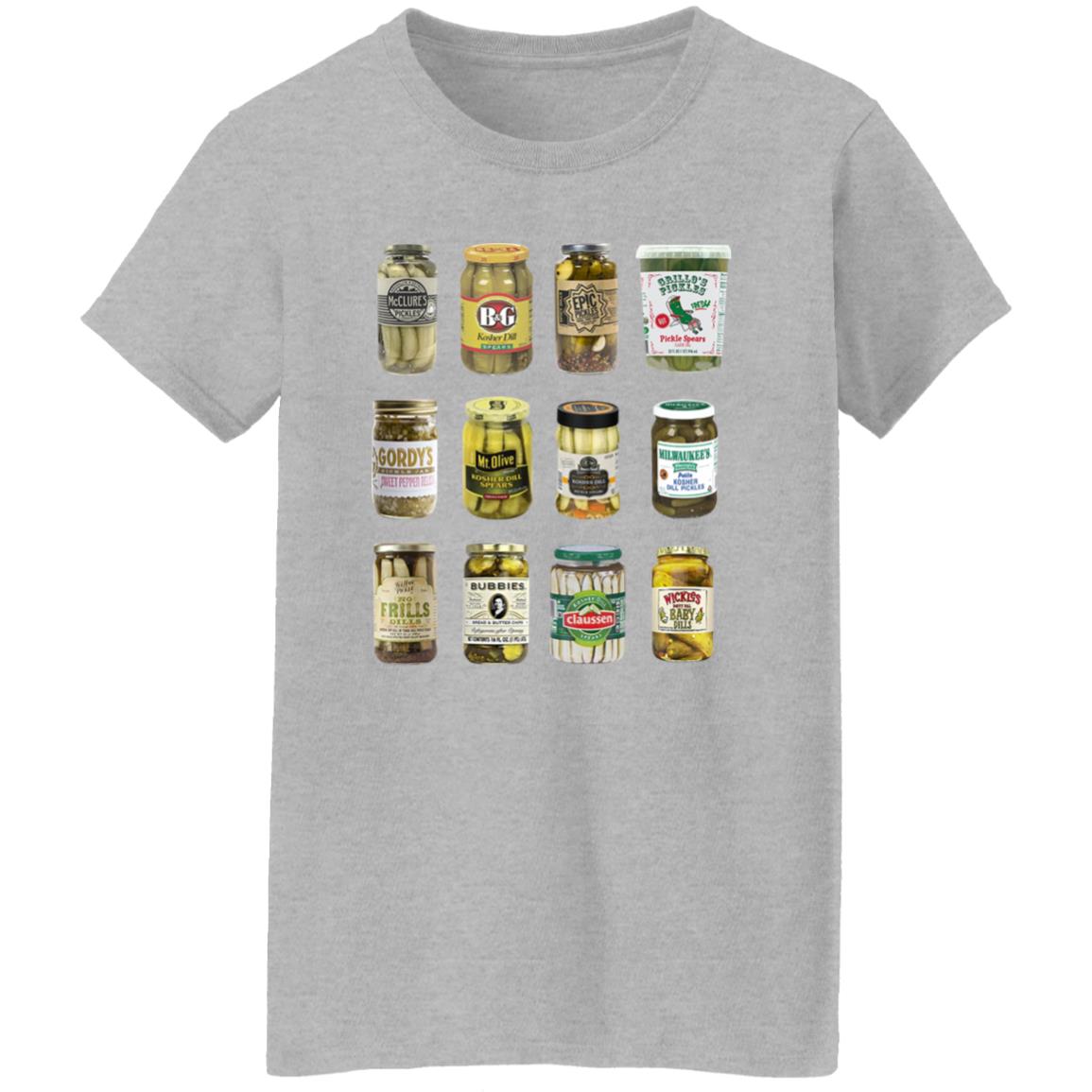 Vintage Canned Pickles Pickle Lovers Shirt