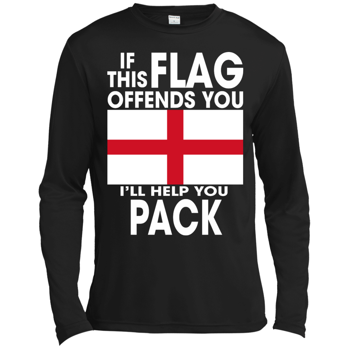 If This Flag Offends You - I'll Help You Pack T-Shirt - TeeDragons