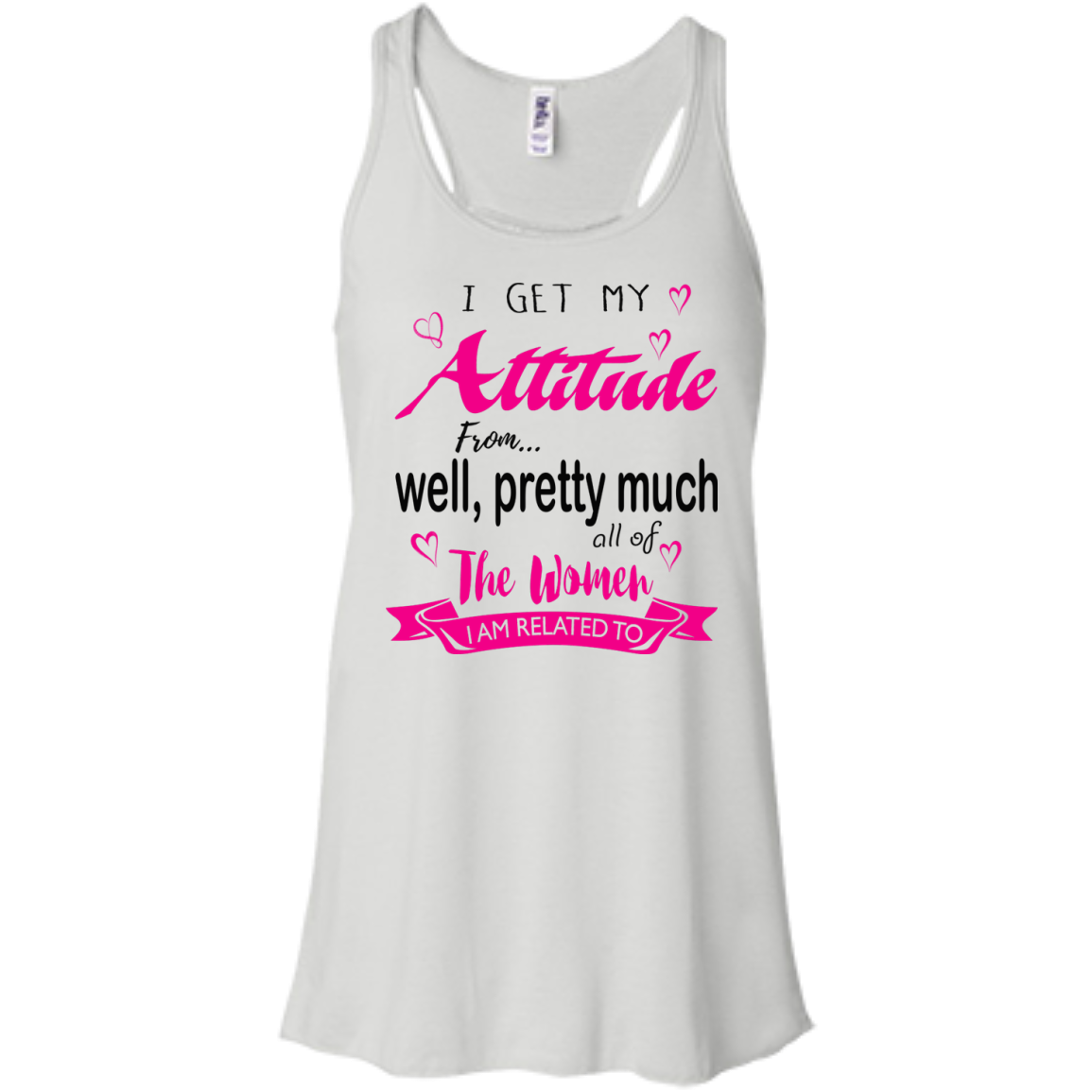 I Get My Attitude From Well Pretty Much.. T-Shirt, Hoodie & Tank - TeeDragons