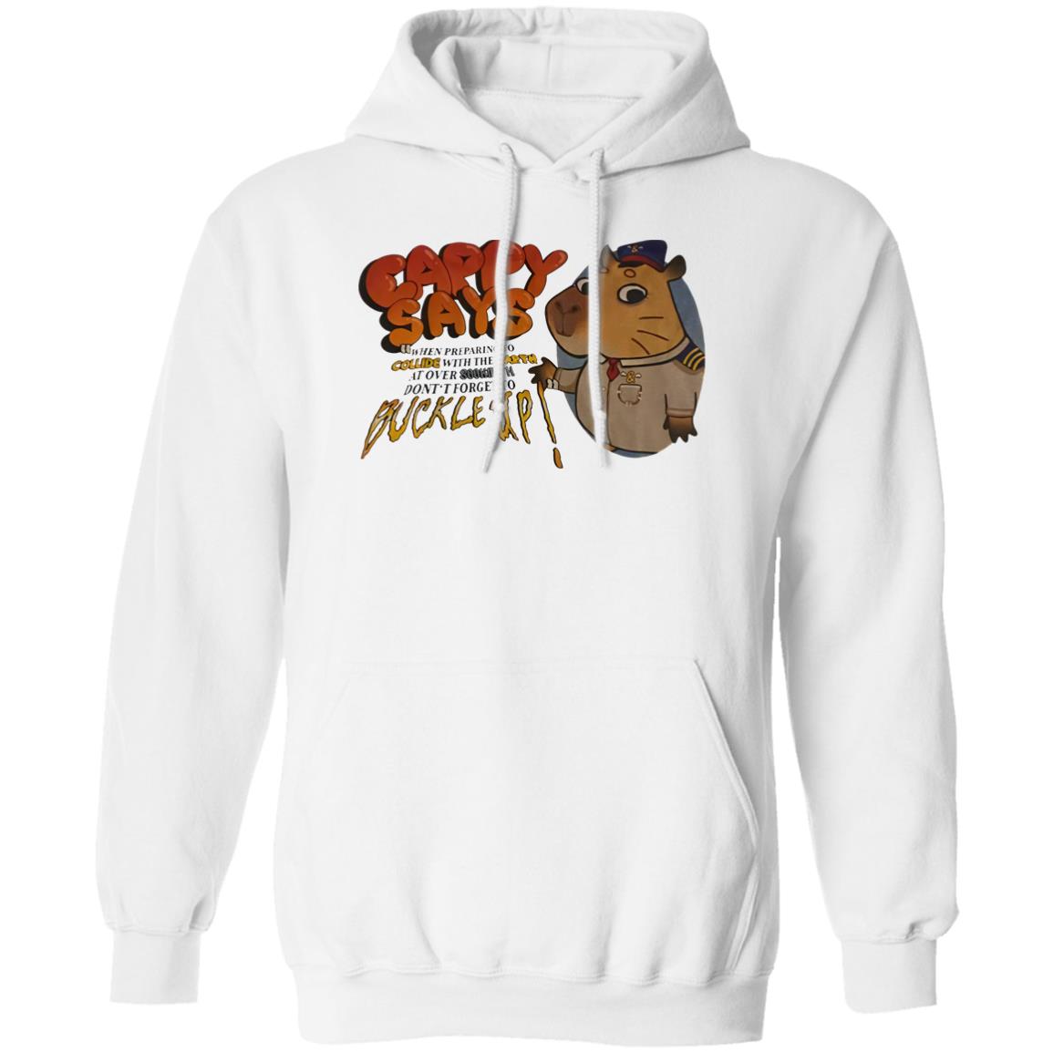 Cappy Says When Preparing To Collide With The Earth Shirt