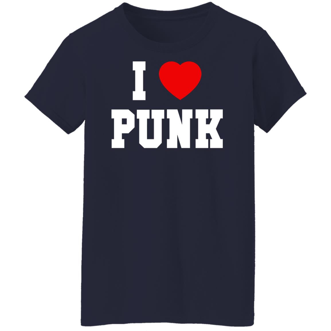 I love punk shirt
