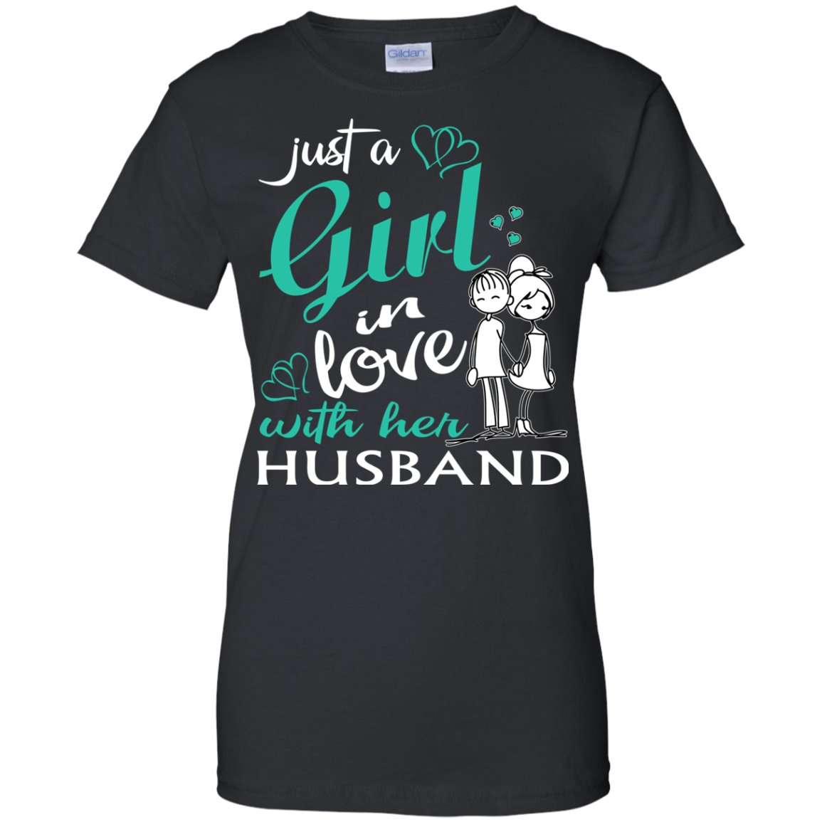 Just A Girl In Love With Her Husband Shirt, Hoodie, Tank - TeeDragons