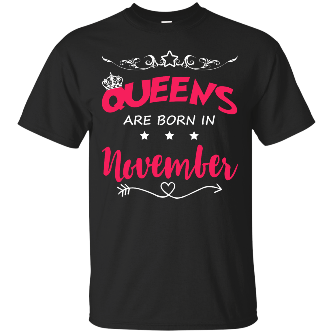 Queens Are Born In November Shirt, Hoodie, Tank - TeeDragons