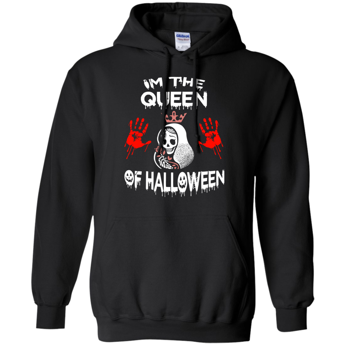 Im The Queen Of Halloween Shirt, Hoodie, Tank - TeeDragons