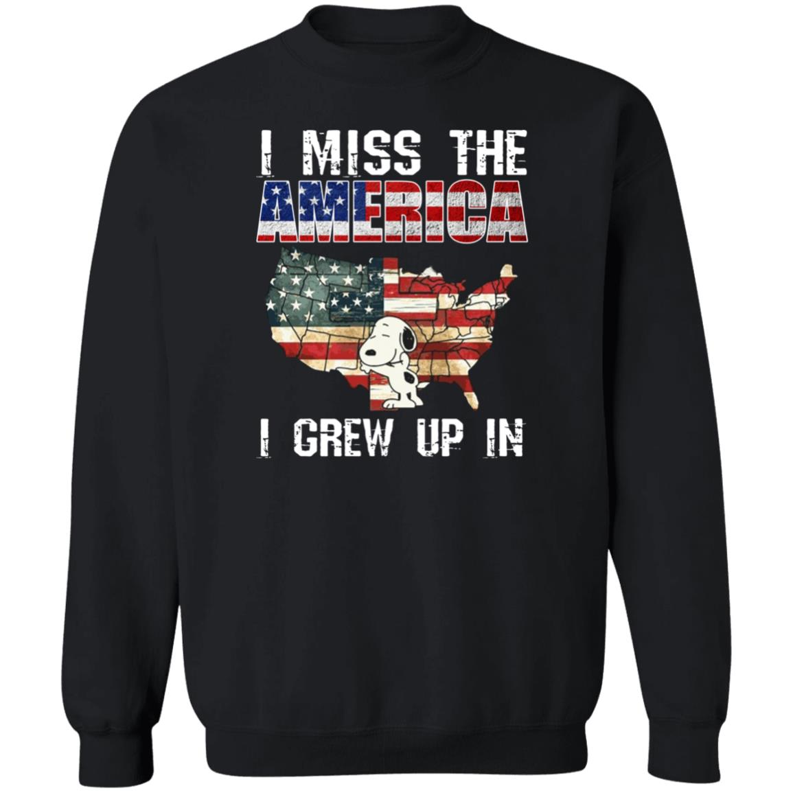 Snoopy I Miss The America I Grew Up In Shirt
