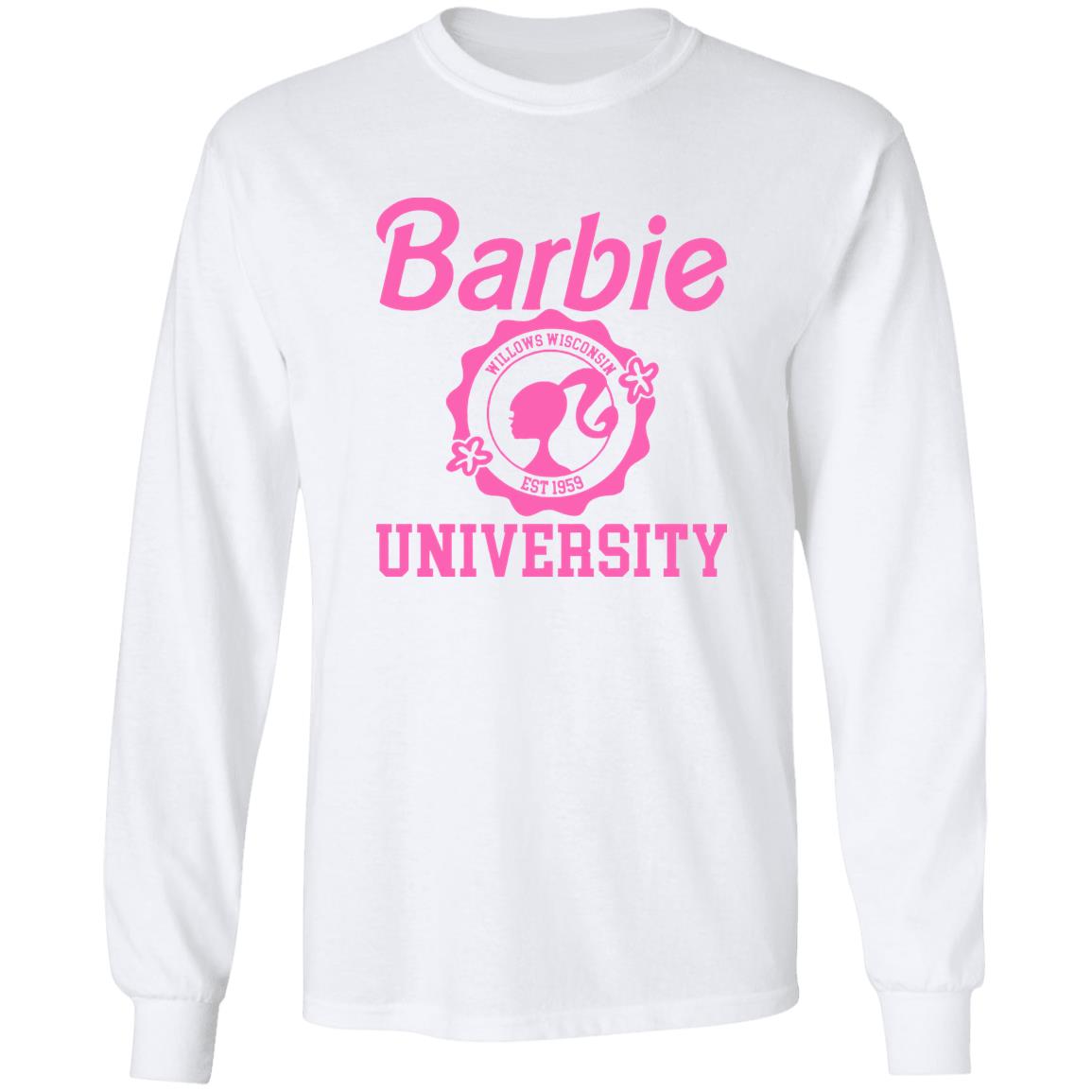 Barbie University Shirt