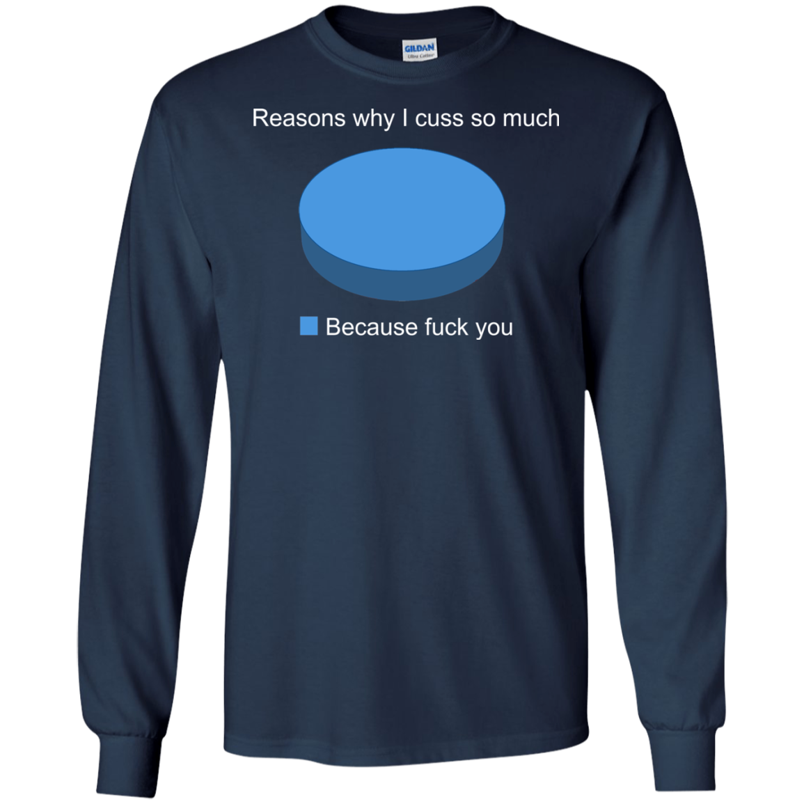 Reasons Why I Cuss So Much - Because Fuck You Shirt, Hoodie - TeeDragons