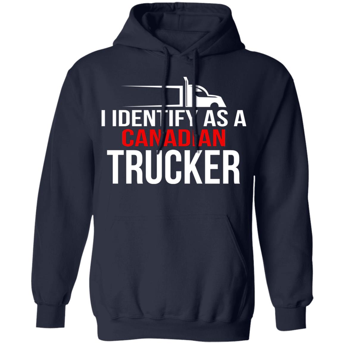 I identify as a Canadian trucker shirt