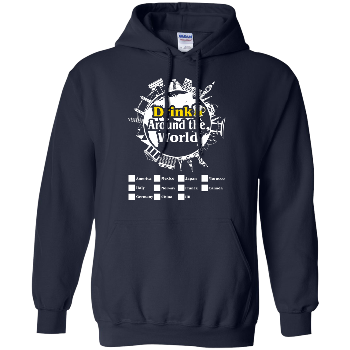 Drink Around The World Shirt, Hoodie, Tank - TeeDragons