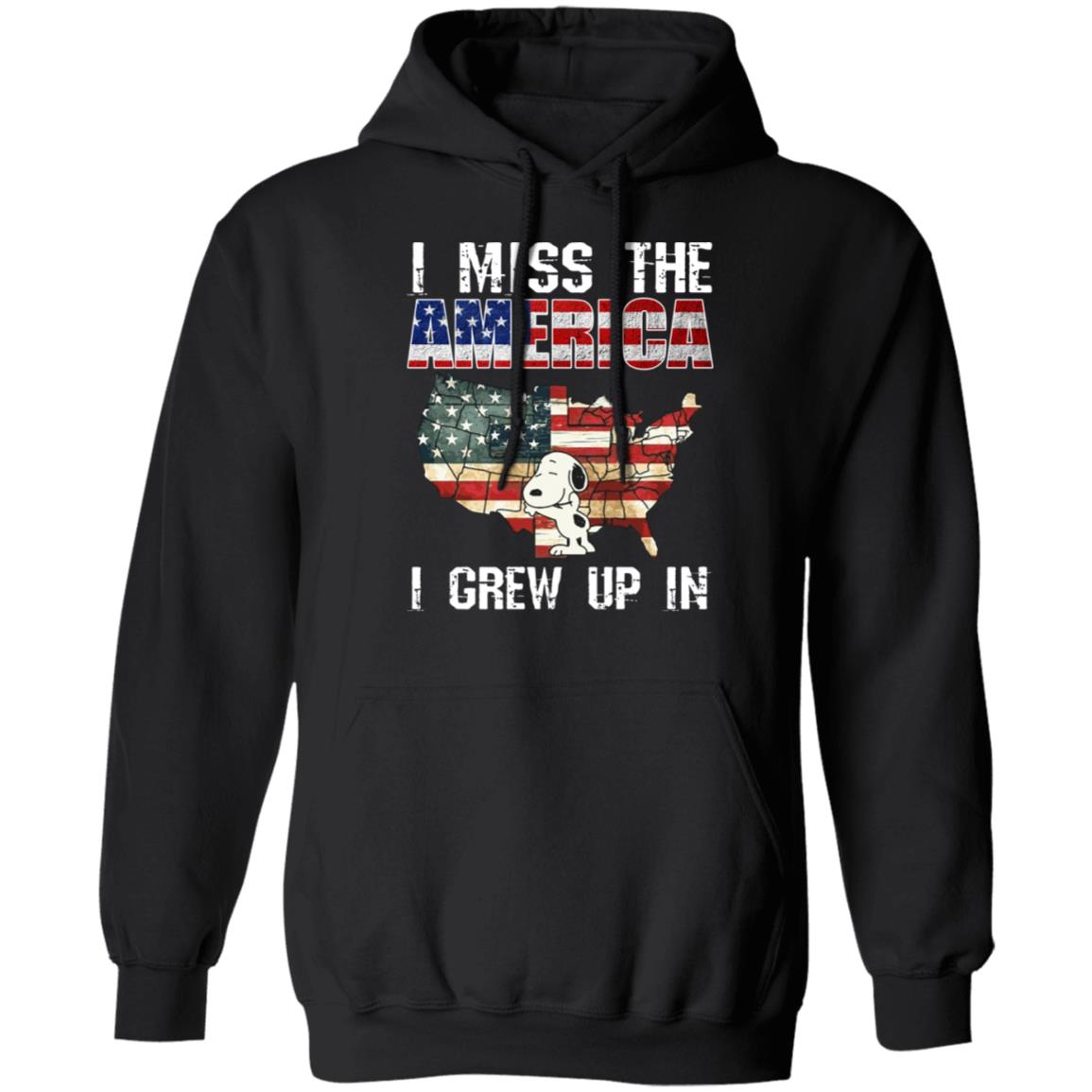 Snoopy I Miss The America I Grew Up In Shirt