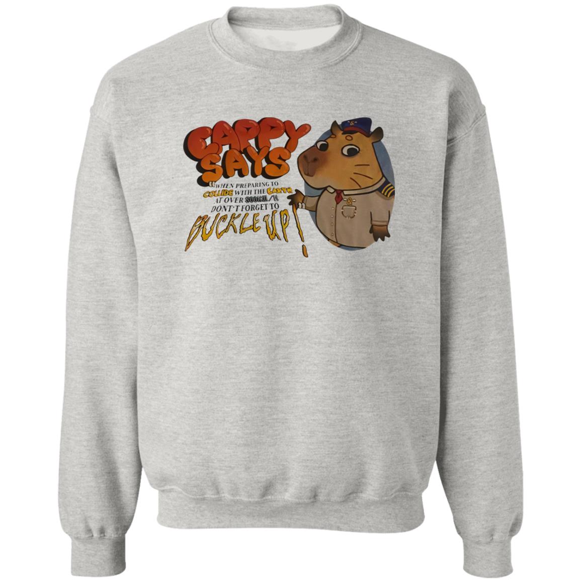 Cappy Says When Preparing To Collide With The Earth Shirt