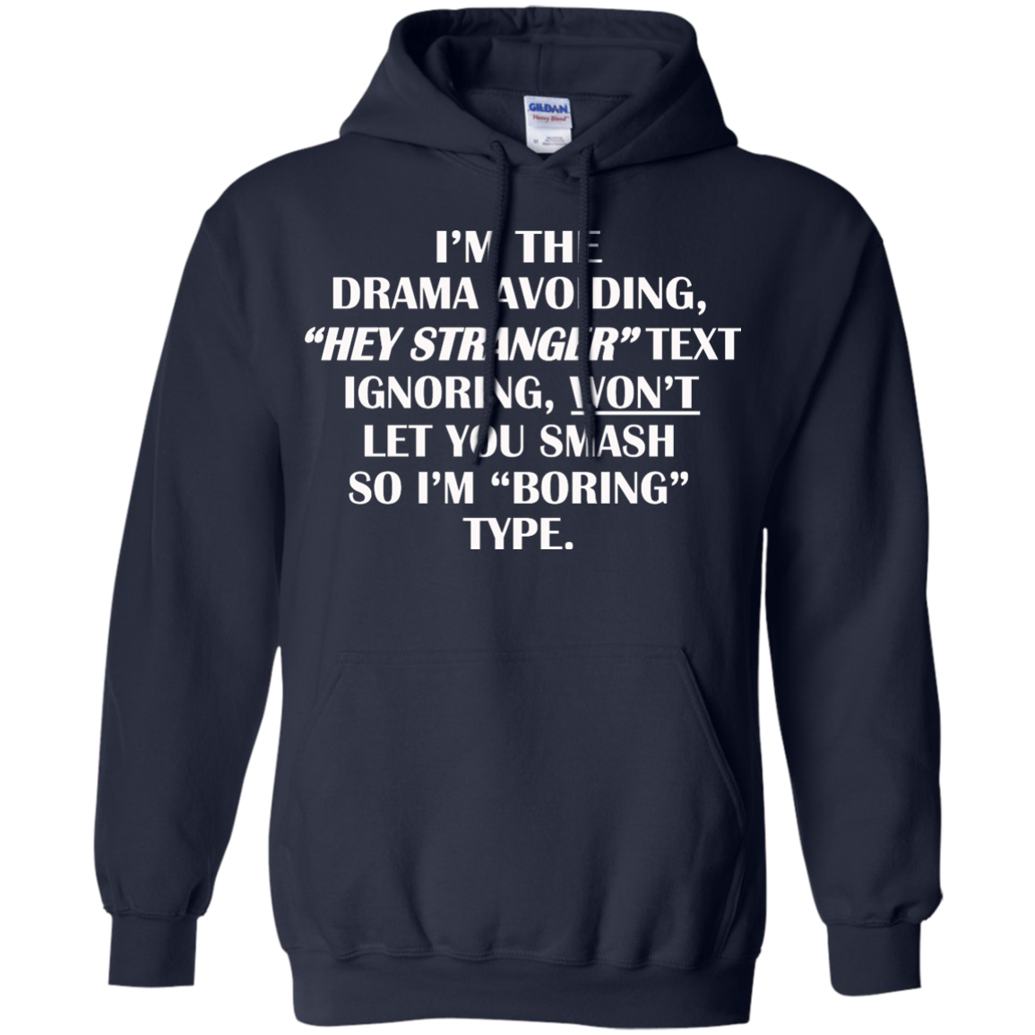 That Type Shirt - I'm The Drama Avoiding - TeeDragons