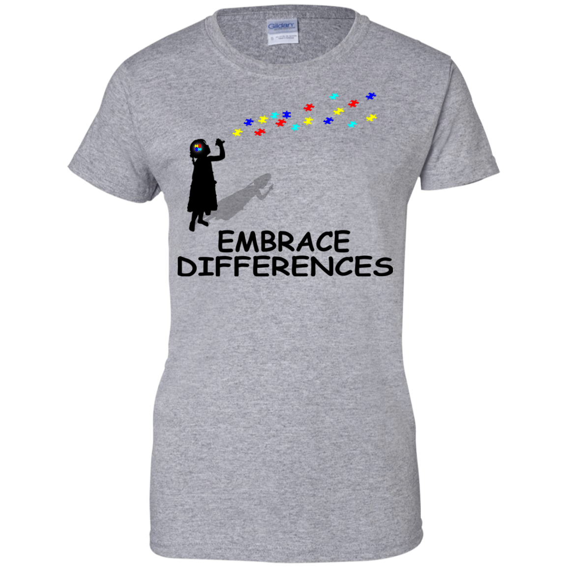 Embrace Differences Shirt, Hoodie, Tank - TeeDragons