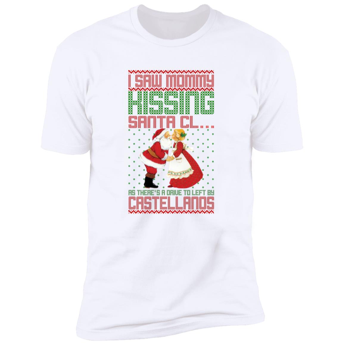 I Saw Mommy Kissing Santa Claus Christmas Sweater
