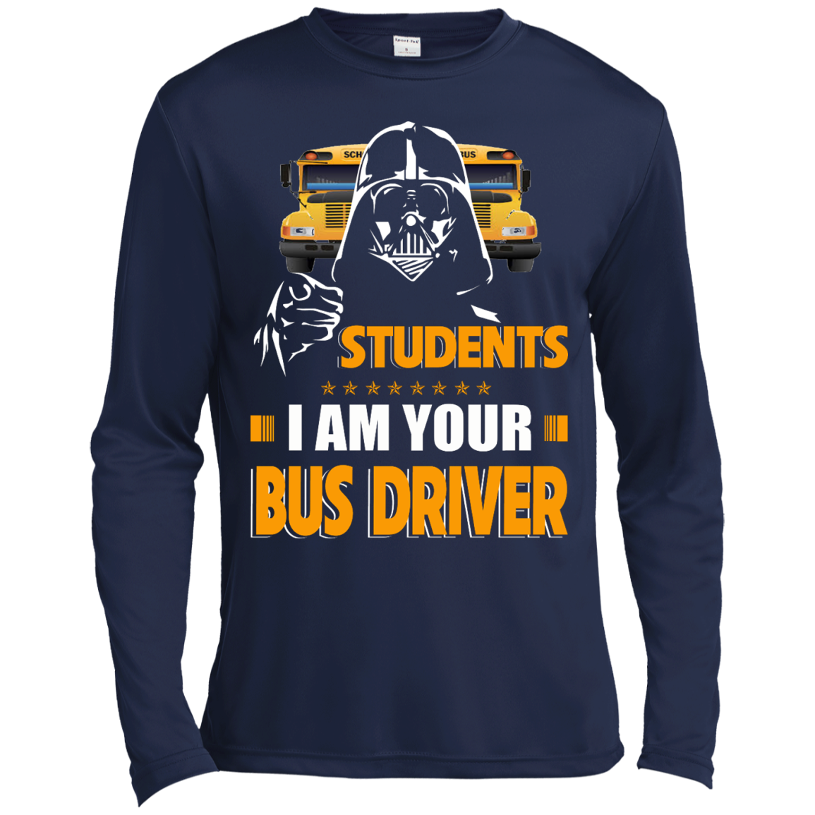 Students - I Am Your Bus Driver - Star Wars The Darkside T-Shirt - TeeDragons