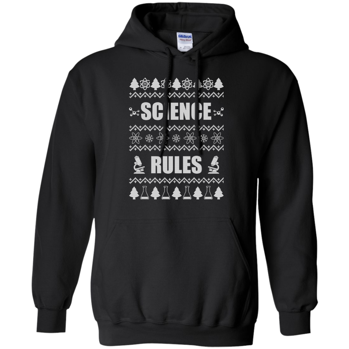 Science Rules Christmas Sweater, Hoodie - TeeDragons
