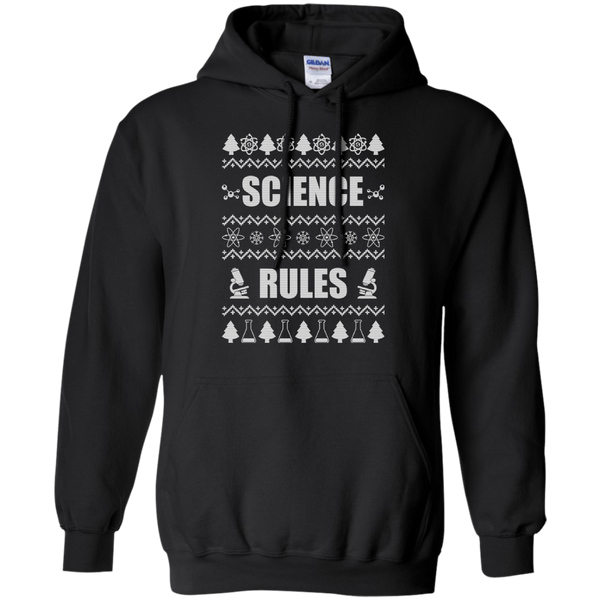 Science Rules Christmas Sweater Hoodie Teedragons TeeDragons