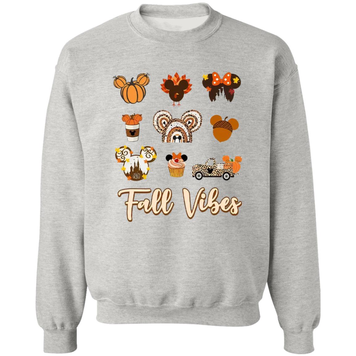 Fall Vibes Pumpkin Shirt