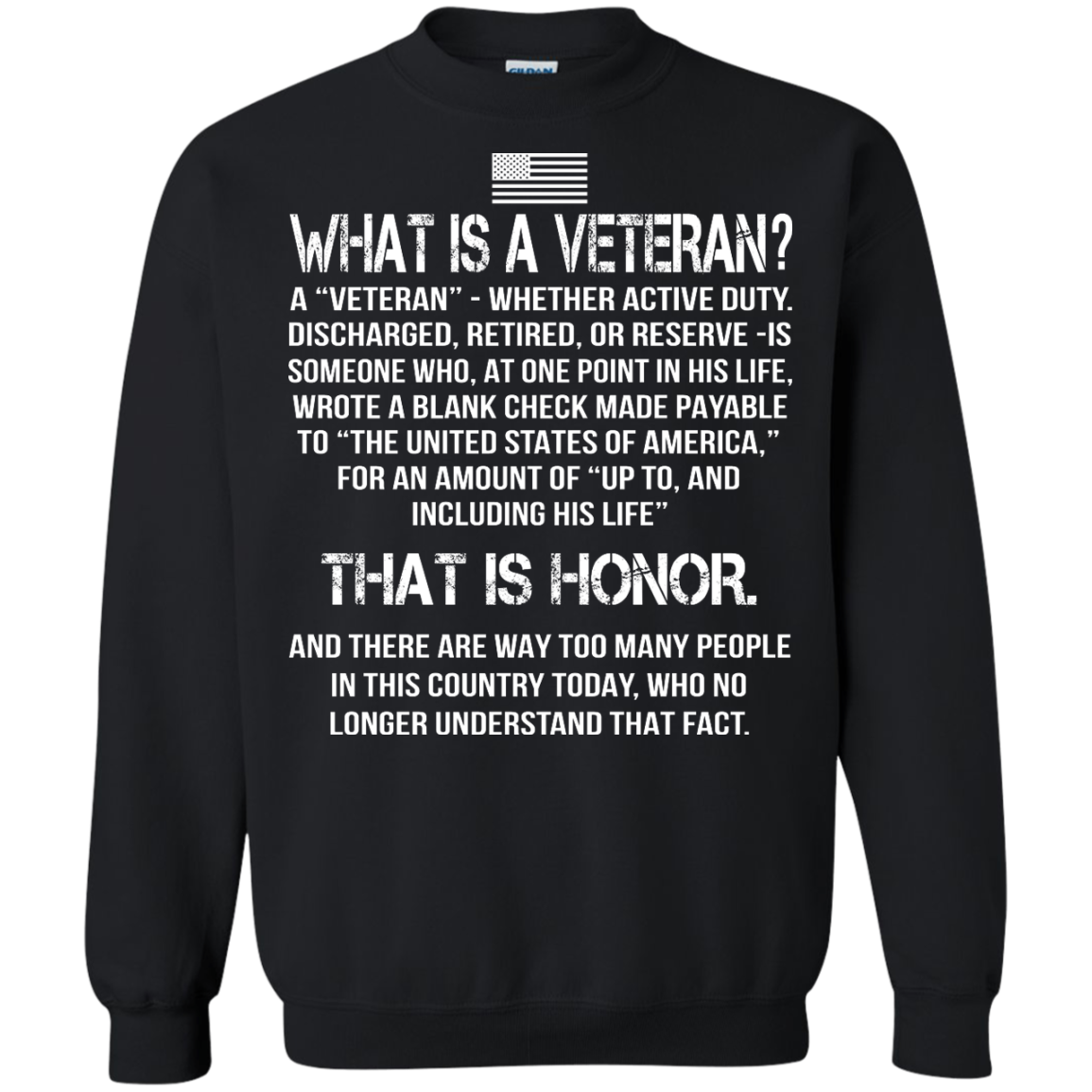 What Is A Veteran? - That Is Honor Shirt, Hoodie, Tank - TeeDragons
