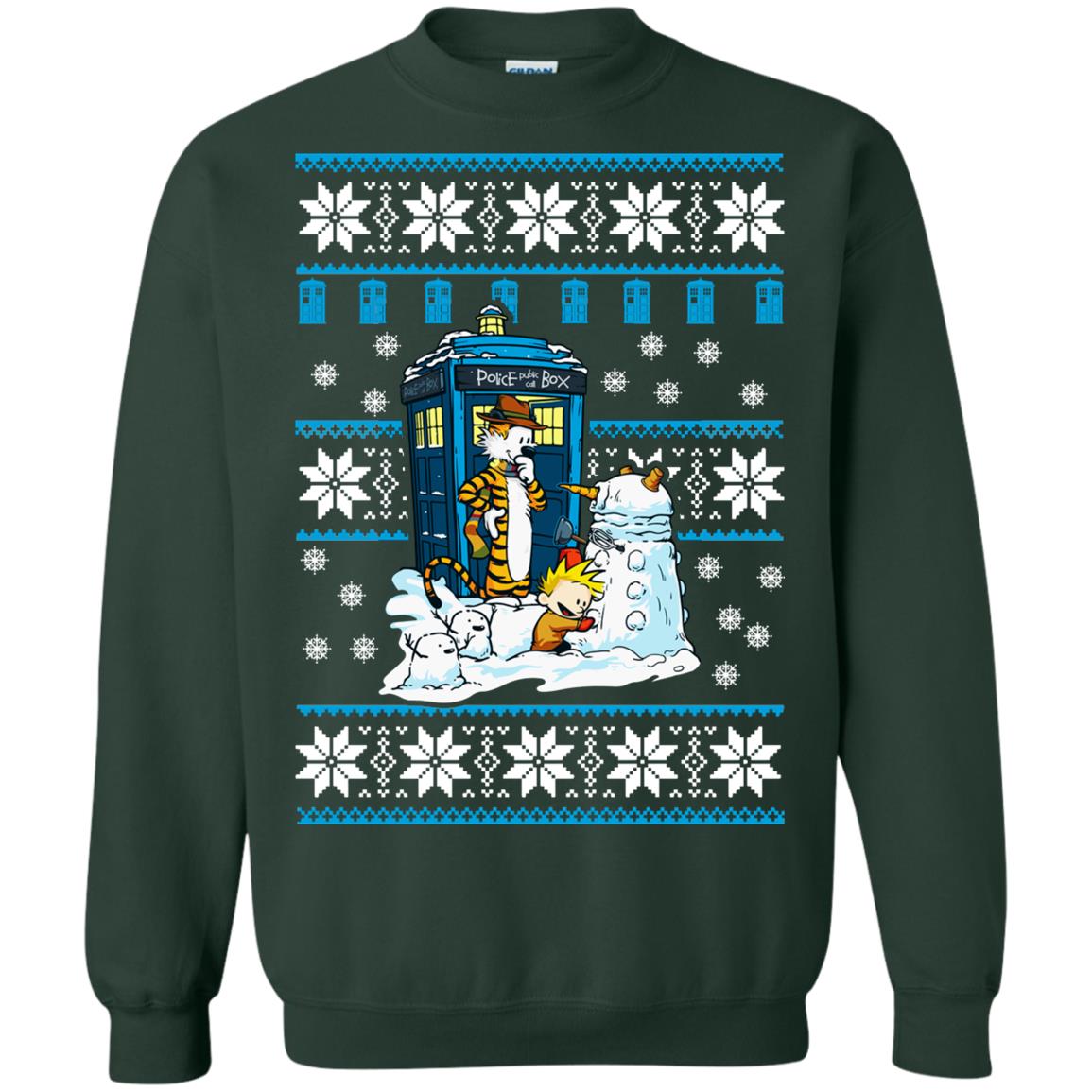 Doctor Who – Calvin Dalek Christmas Sweater - TeeDragons