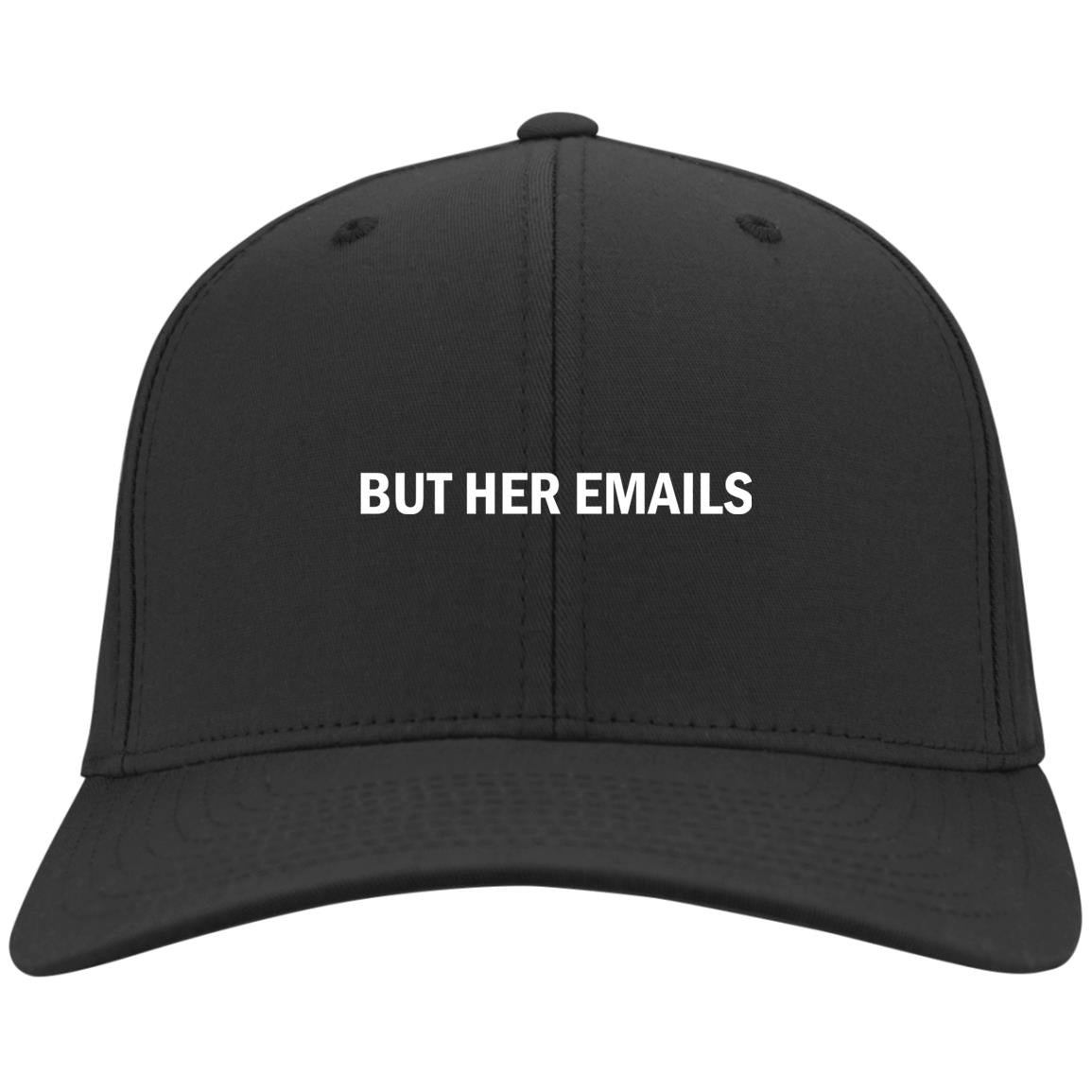But her emails hats