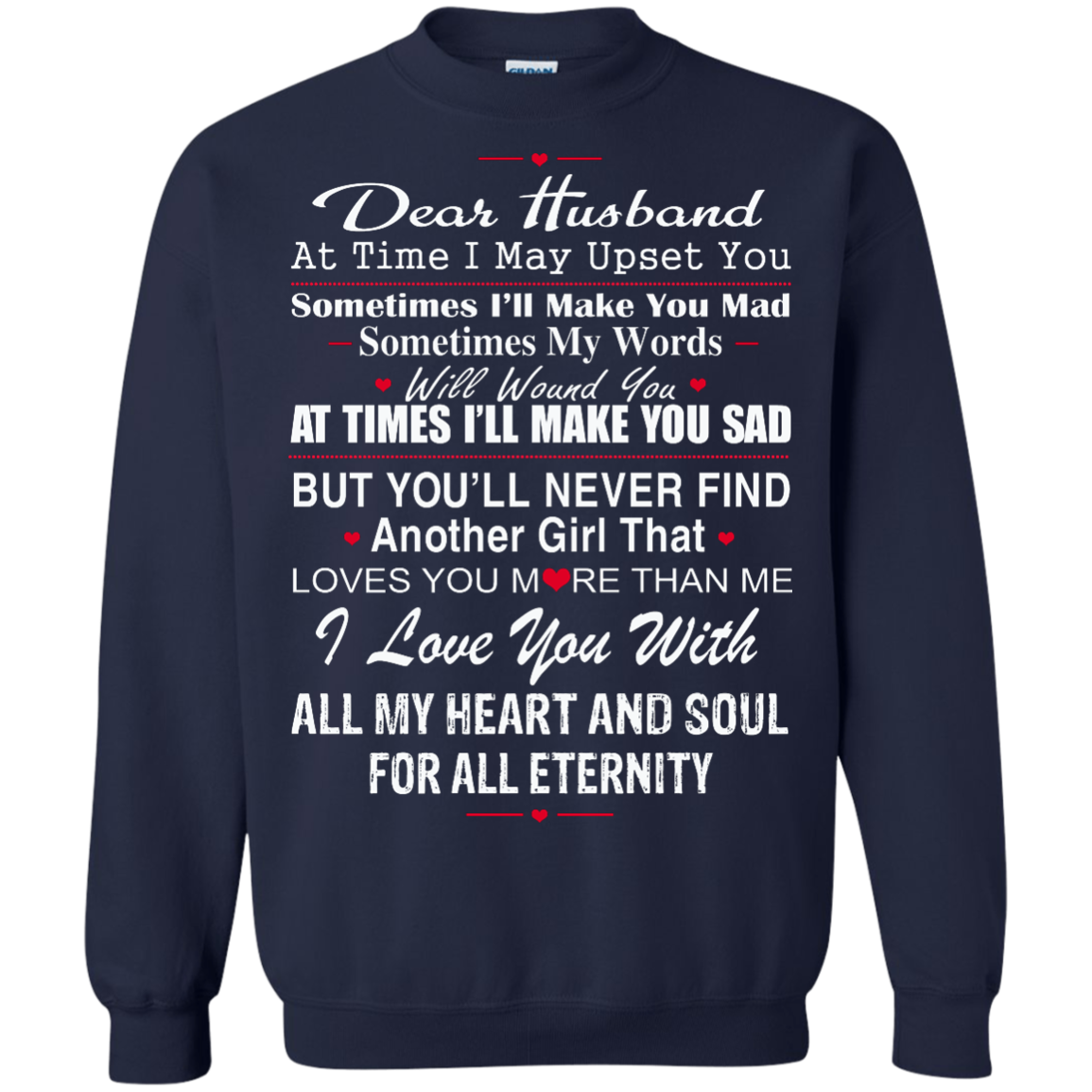 Dear Husband - Love You With All My Heart Shirt, Hoodie, Tank - TeeDragons