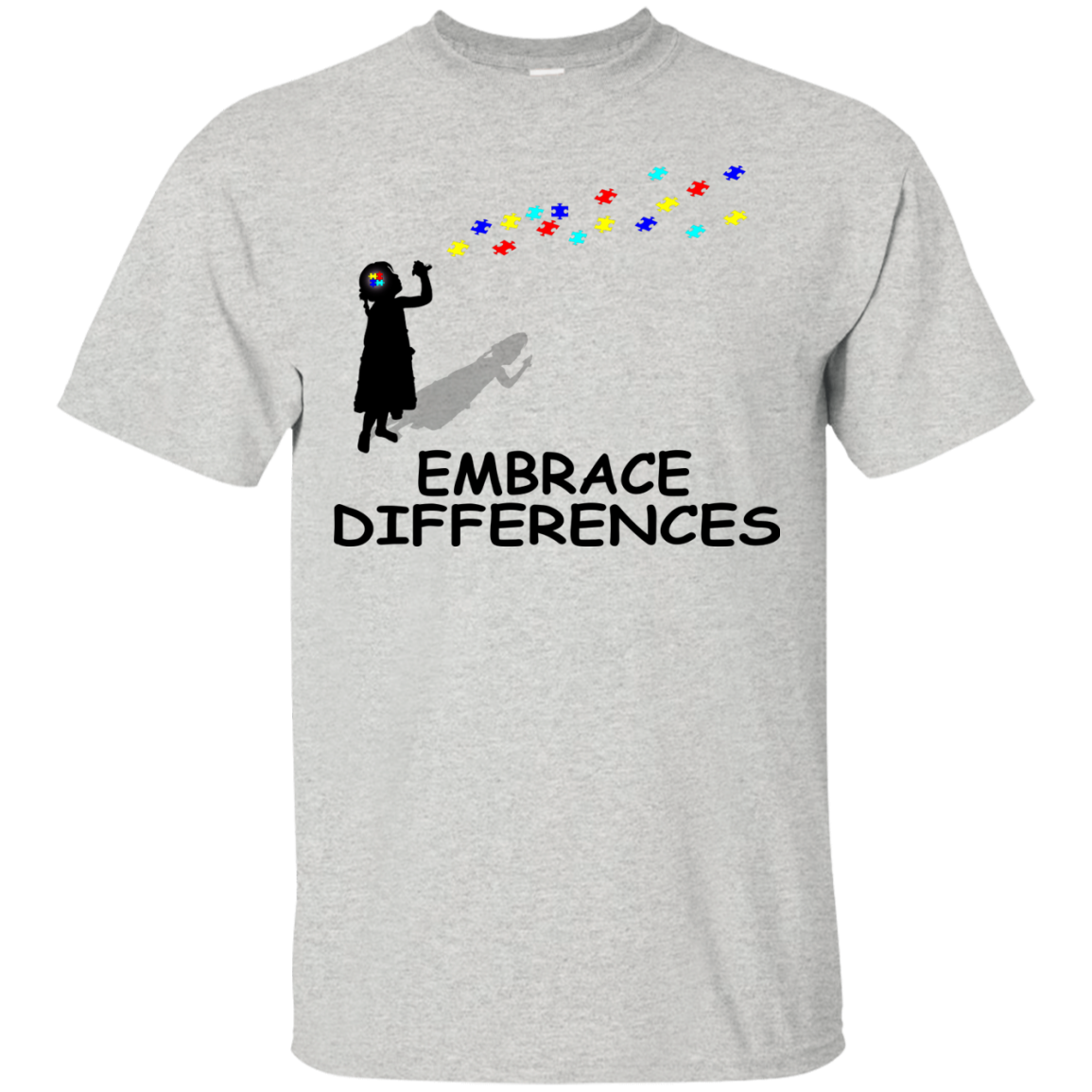 Embrace Differences Shirt, Hoodie, Tank - TeeDragons