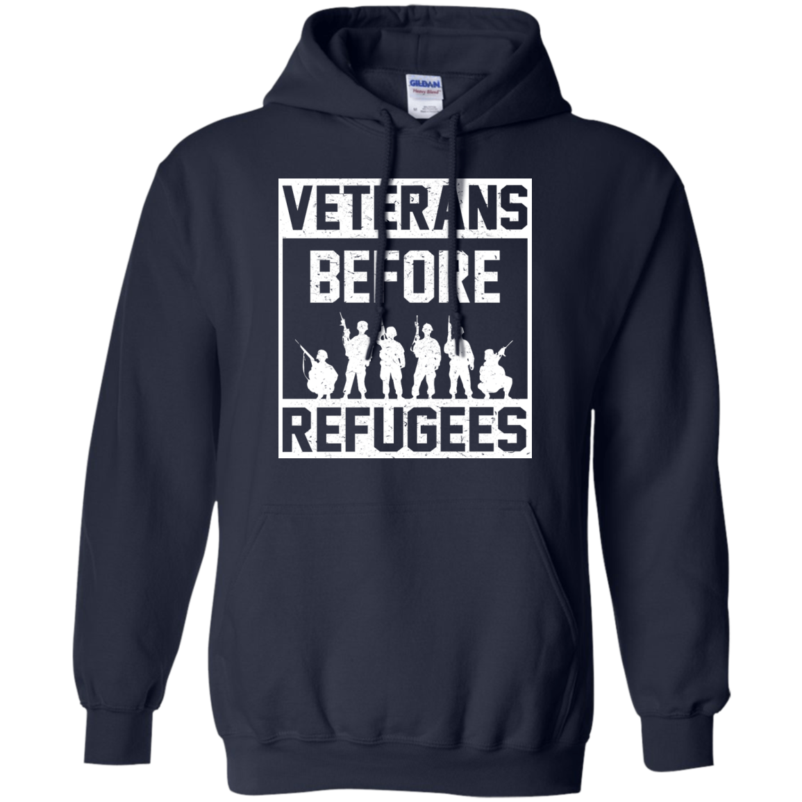 Veterans Before Refugees Shirt, Hoodie, Tank - TeeDragons