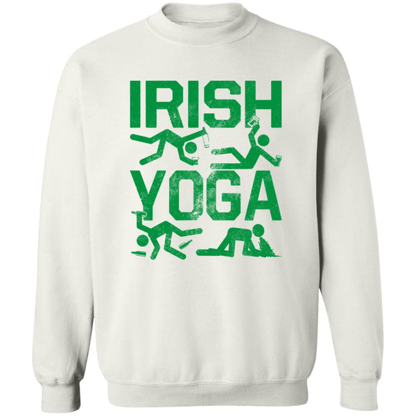 Premium Vector  Irish yoga t shirt design